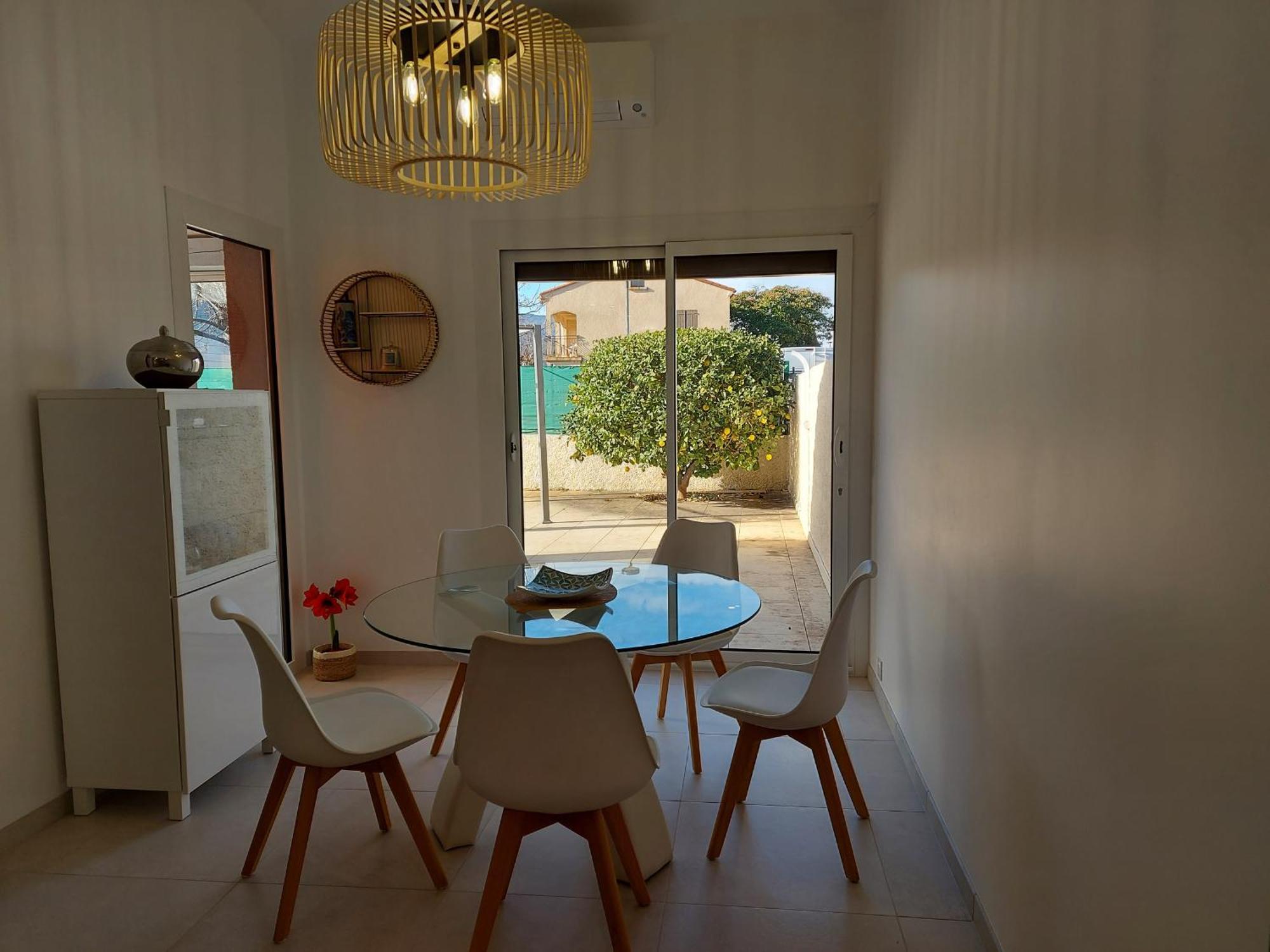 Pavillon 6 Pers A Argeles-Sur-Mer: Piscine, Clim, Parking, Wifi, Proche Plage - Fr-1-776-5 Exteriér fotografie